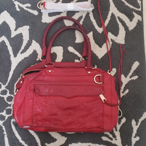 Rebecca Minkoff Handbags - Red Mab Morning After Satchel